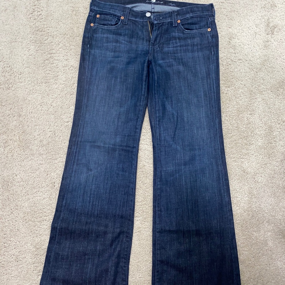 BARELY WORN For all mankind dojo jeans